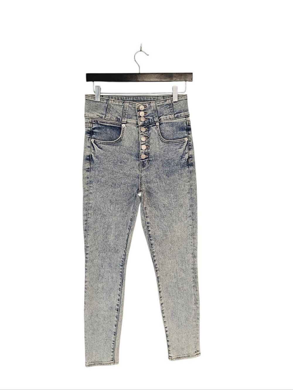 Veronica Beard Katherine Corest Extra! High Rise Light Blue Jeans 27 Preowned
